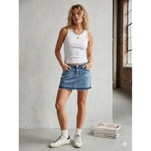 Women's Skirt Debjeans Size 13 60% Cotton 40% Polyester